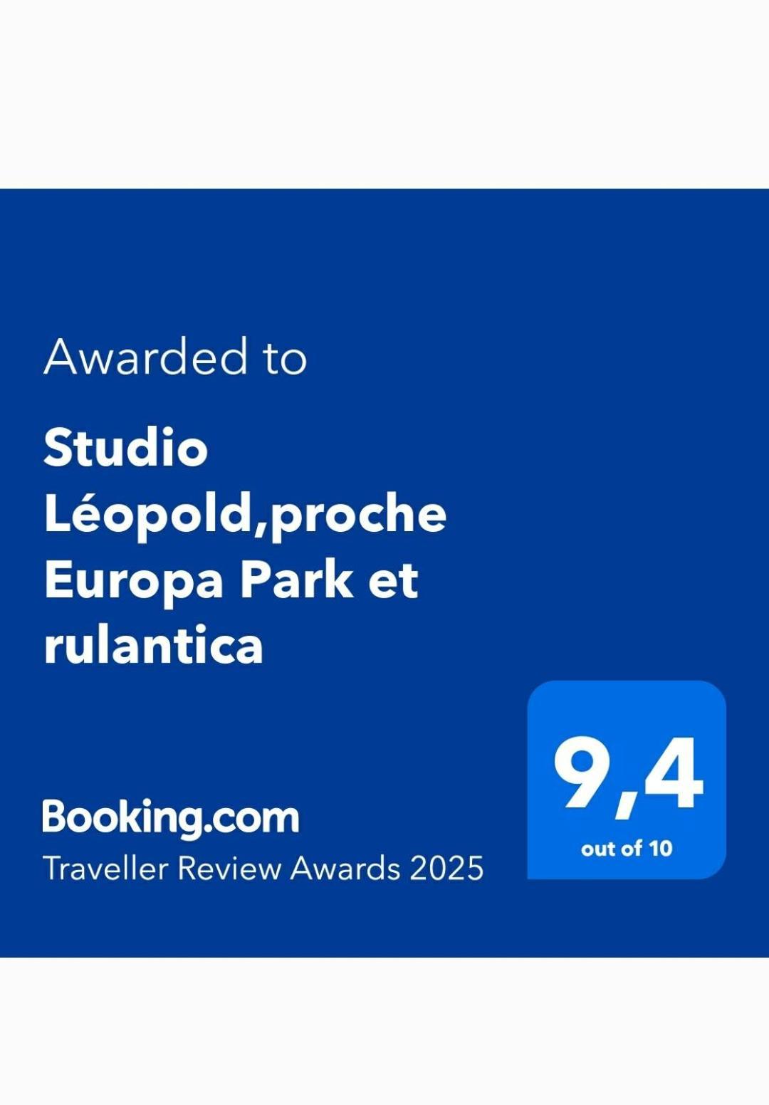 Appartement Leopold,proche Europa Park Et Rulantica